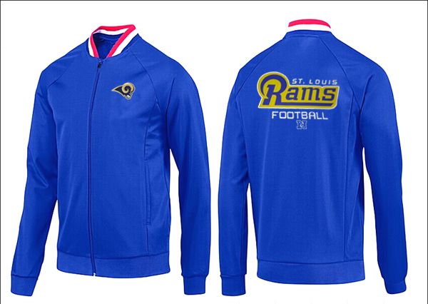 St. Louis Rams Blue Color NFL Jacket