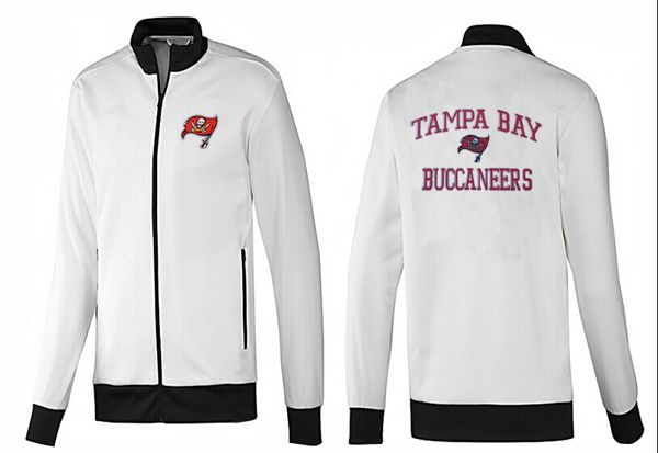Tampa Bay Buccaneers White Black Color NFL Jacket
