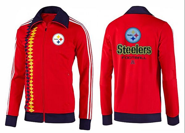 Pittsburgh Steelers Red Black NFL Jacket