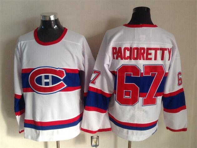 NHL Montreal Canadiens #67 Pacioretty White Jersey