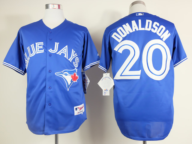 MLB Toronto Blue Jays #20 Donaldson Blue Jersey