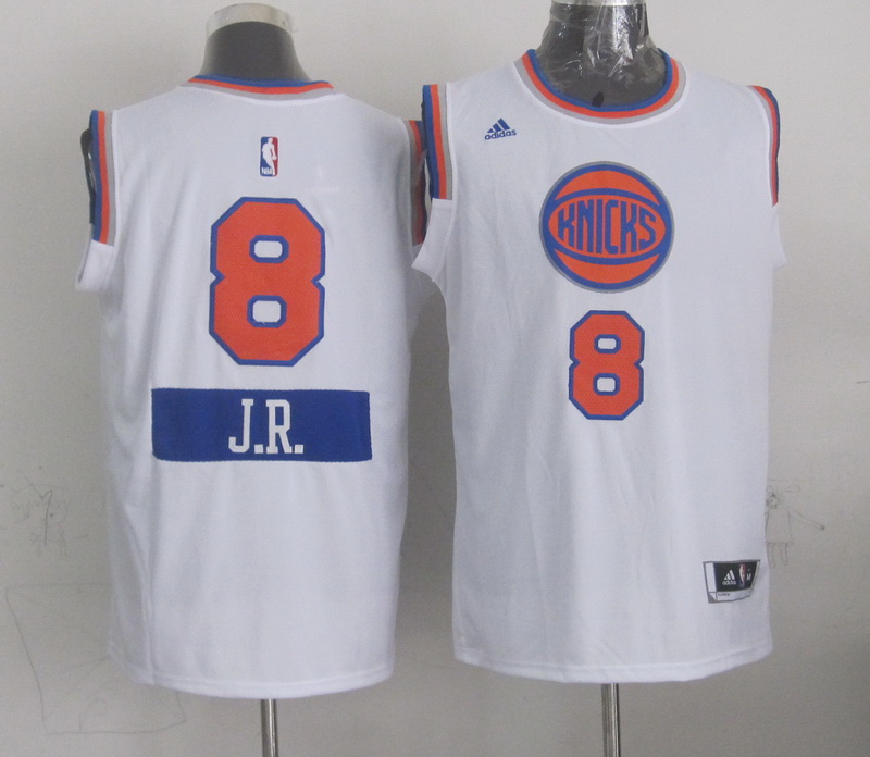NBA New York Knicks #8 J.R. White Christmas 2015 Jersey