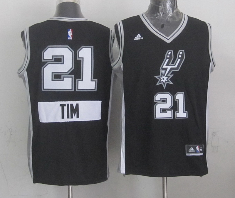NBA San Antonio Spurs #21 Tim Black Christmas 2015 Jersey
