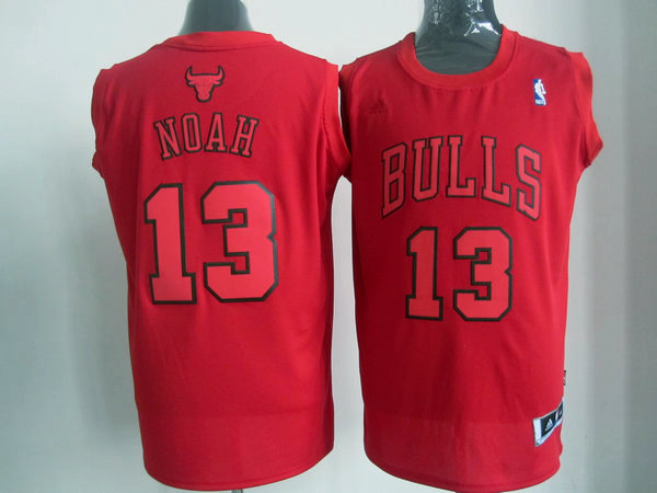 NBA Chicago Bulls #13 Noah Red Color Jersey