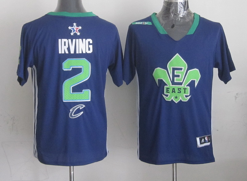 NBA Cleveland Cavaliers #2 Irving Blue 2014 All Star Jersey
