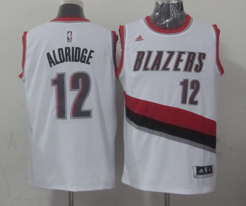 NBA Portland Trail Blazers #12 LaMarcus White 2015 Jersey