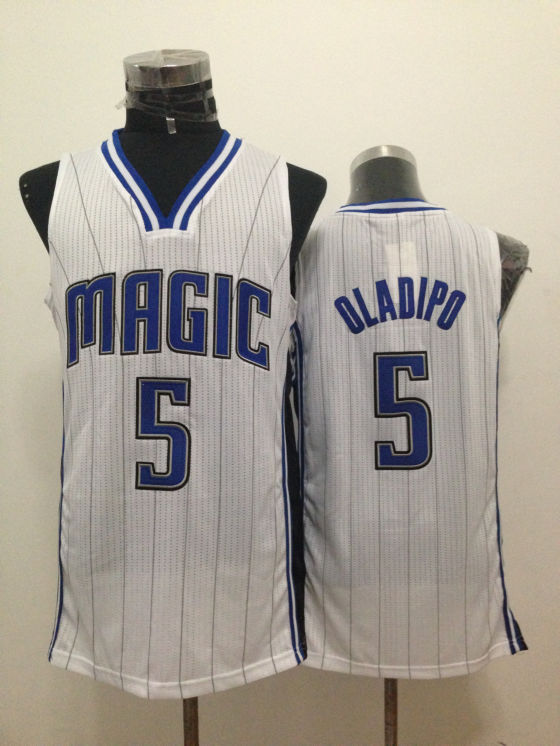 NBA Orlando Magic #5 Oladipo White Jersey
