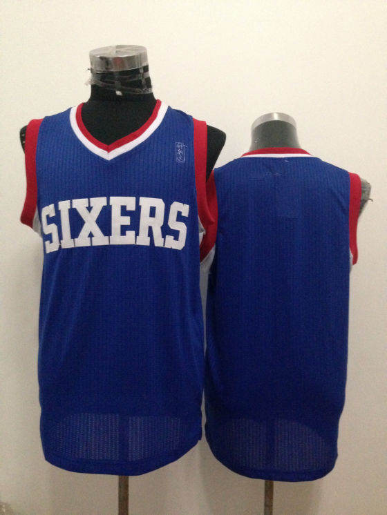 NBA Philadelphia 76ers Blank Blue Jersey