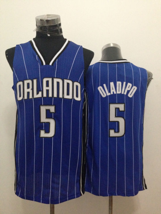 NBA Orlando Magic #5 Oladipo Blue Jersey