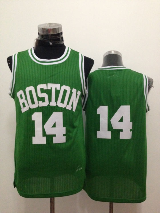 NBA Boston Celtics #14 Cousy Green Jersey
