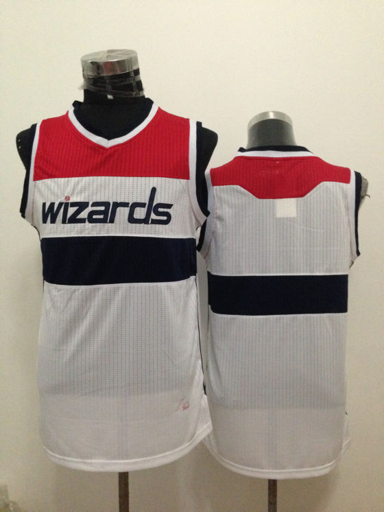 NBA Washington Wizards Blank White Jersey
