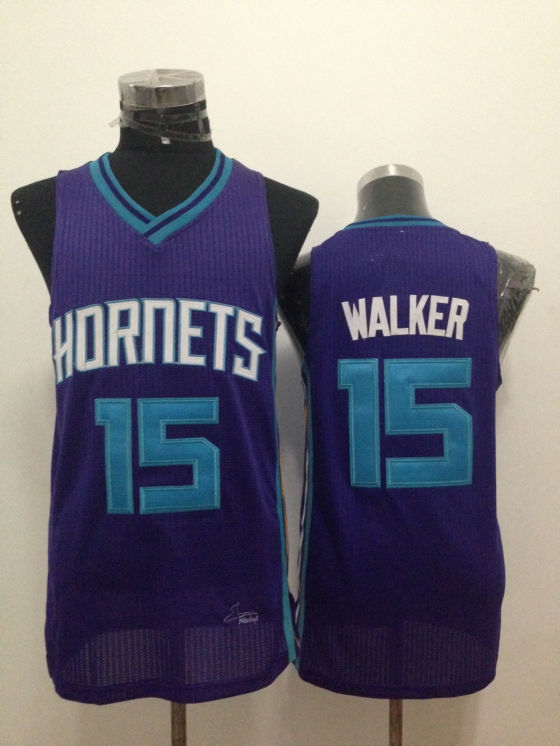 NBA New Orleans Hornets #15 Walker Blue Jersey
