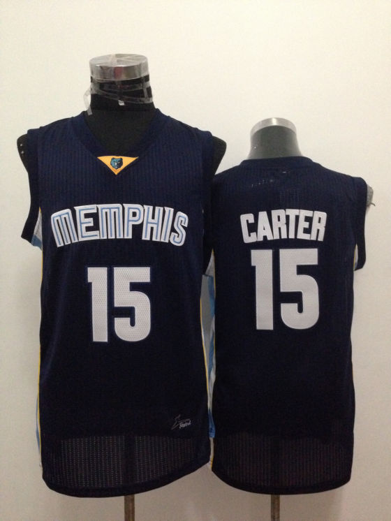 NBA Memphis Grizzlies #15 Carter D.Blue Jersey