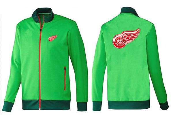 NHL Detroit Red Wings Green Jacket