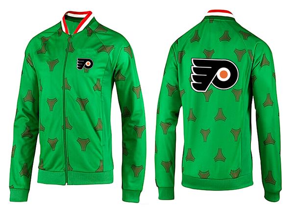 NHL Philadelphia Flyers Green Color Jacket