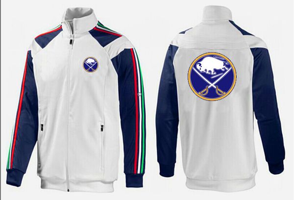 Buffalo Sabres White Blue NHL Jacket