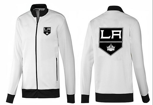NHL Los Angeles Kings White Black Jacket