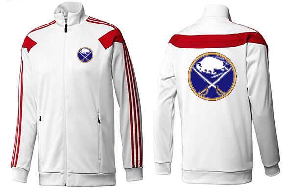 NHL Buffalo Sabres White Red Jacket