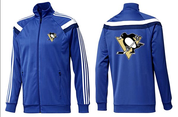 Pittsburgh Penguins All Blue Color NHL Jacket