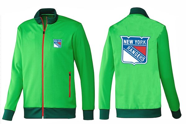 NHL New York Rangers Green NHL Jacket