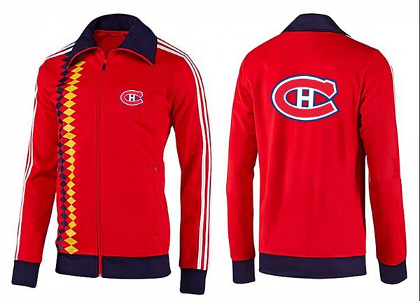 NHL Montreal Canadiens Red Black Color Jacket