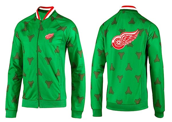 NHL Detroit Red Wings Green Color Jacket