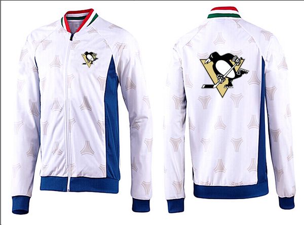 Pittsburgh Penguins White Blue NHL Jacket