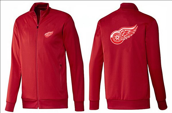 Detroit Red Wings All Red NHL Jacket