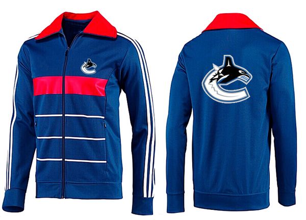 Vancouver Canucks Blue Red NHL Jacket