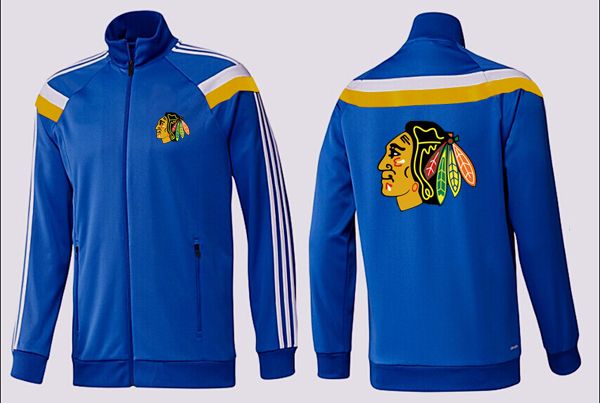 Chicago Blackhawks Blue Color NHL Jacket