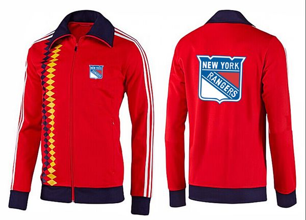 NHL New York Rangers Red Black Jacket