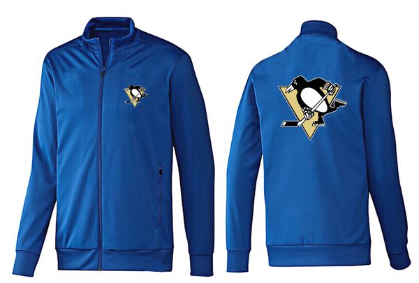 NHL Pittsburgh Penguins Blue Color Jacket