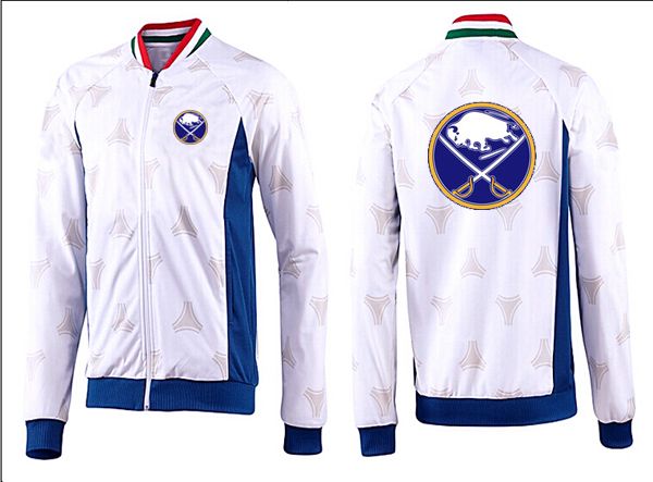 Buffalo Sabres White Blue NHL  Jacket
