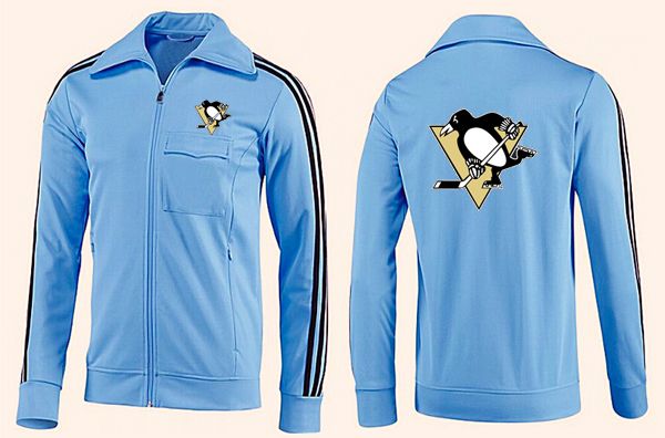 NHL Pittsburgh Penguins Light Blue Jacket