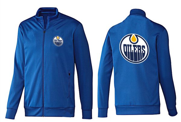 NHL Edmonton Oilers All Blue Color Jacket