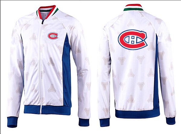 Montreal Canadiens White Blue NHL Jacket