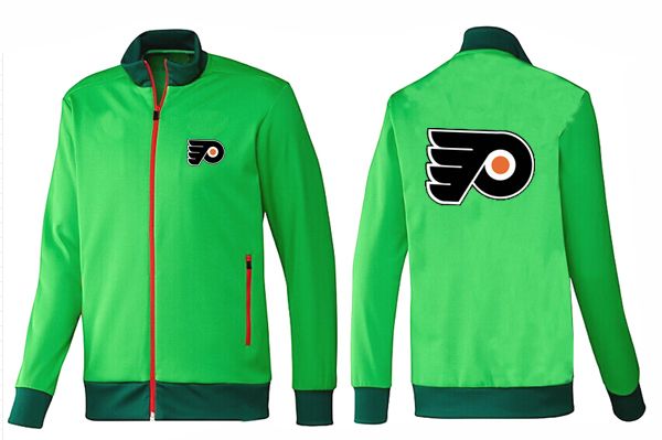 NHL Philadelphia Flyers Green Jacket
