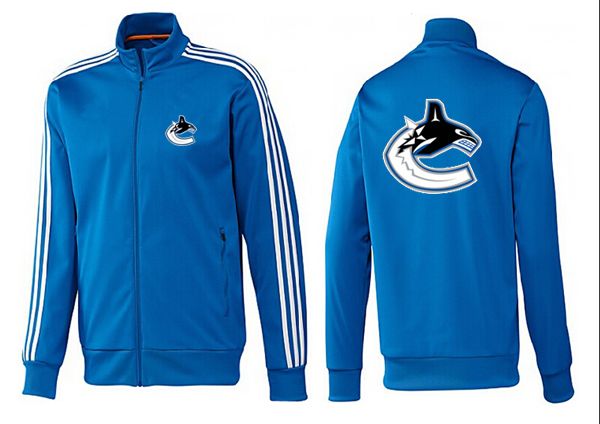 Vancouver Canucks Blue Color NHL Jacket