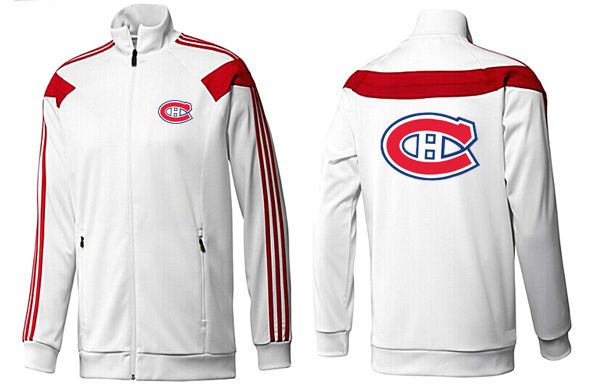 NHL Montreal Canadiens White Red Jacket