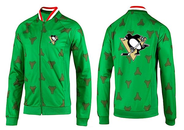 Pittsburgh Penguins Green NHL Jacket