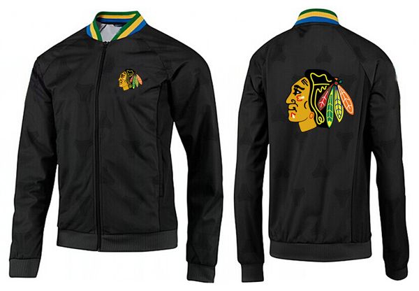 Chicago Blackhawks Black Color NHL Jacket