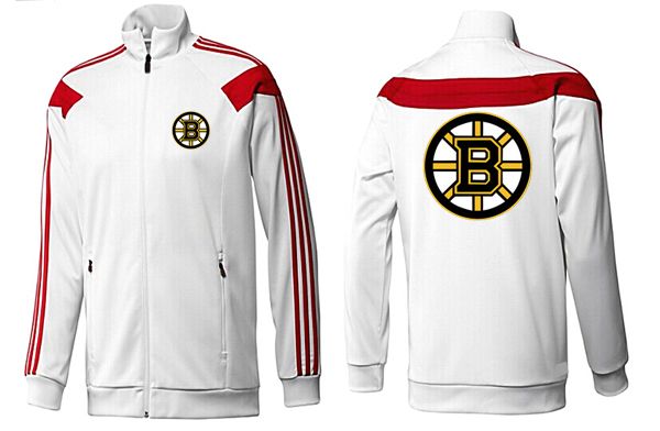 Boston Bruins White Red NHL Jacket