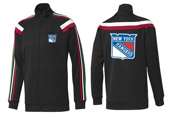 NHL New York Rangers Black Color Jacket