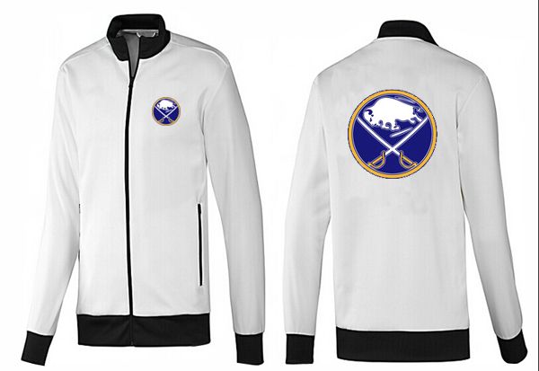 NHL Buffalo Sabres White Black Jacket