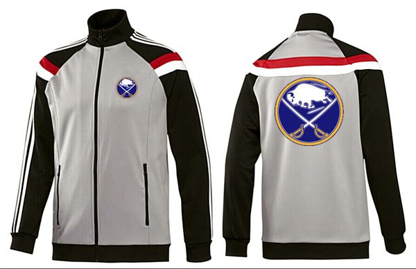 Buffalo Sabres Grey Black NHL  Jacket