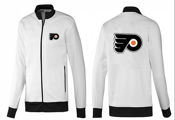 Philadelphia Flyers White Black Color NHL Jacket