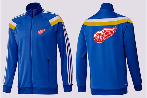 Detroit Red Wings Blue NHL Jacket