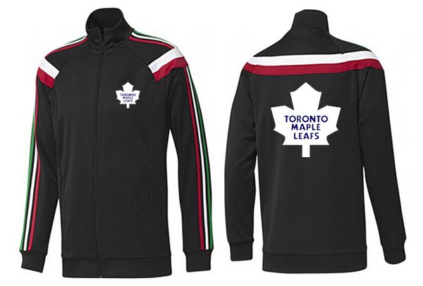NHL Toronto Maple Leafs Black Color Jacket