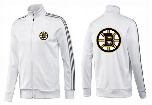 NHL Boston Bruins All White Jacket