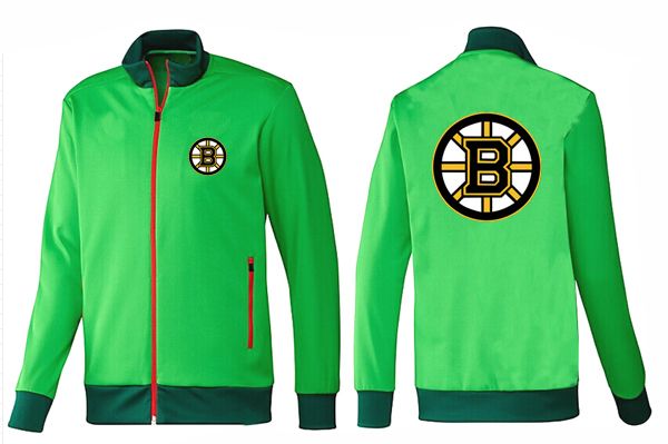 NHL Boston Bruins Green Jacket